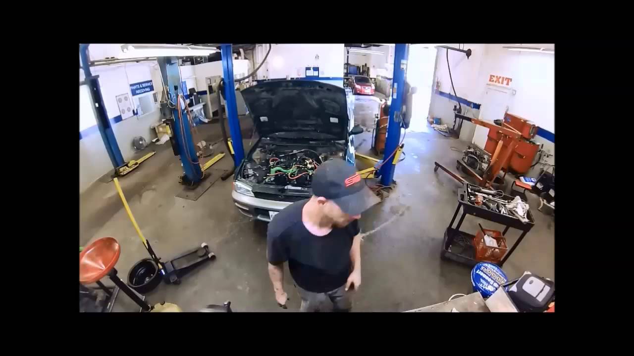 Subaru EJ222 Turbo Engine Install