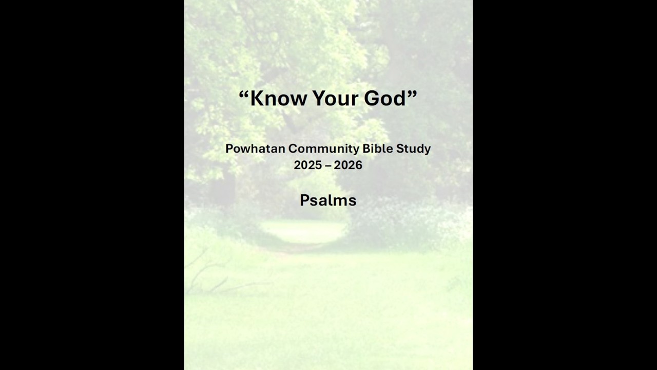 Lesson 23: God Is in Control