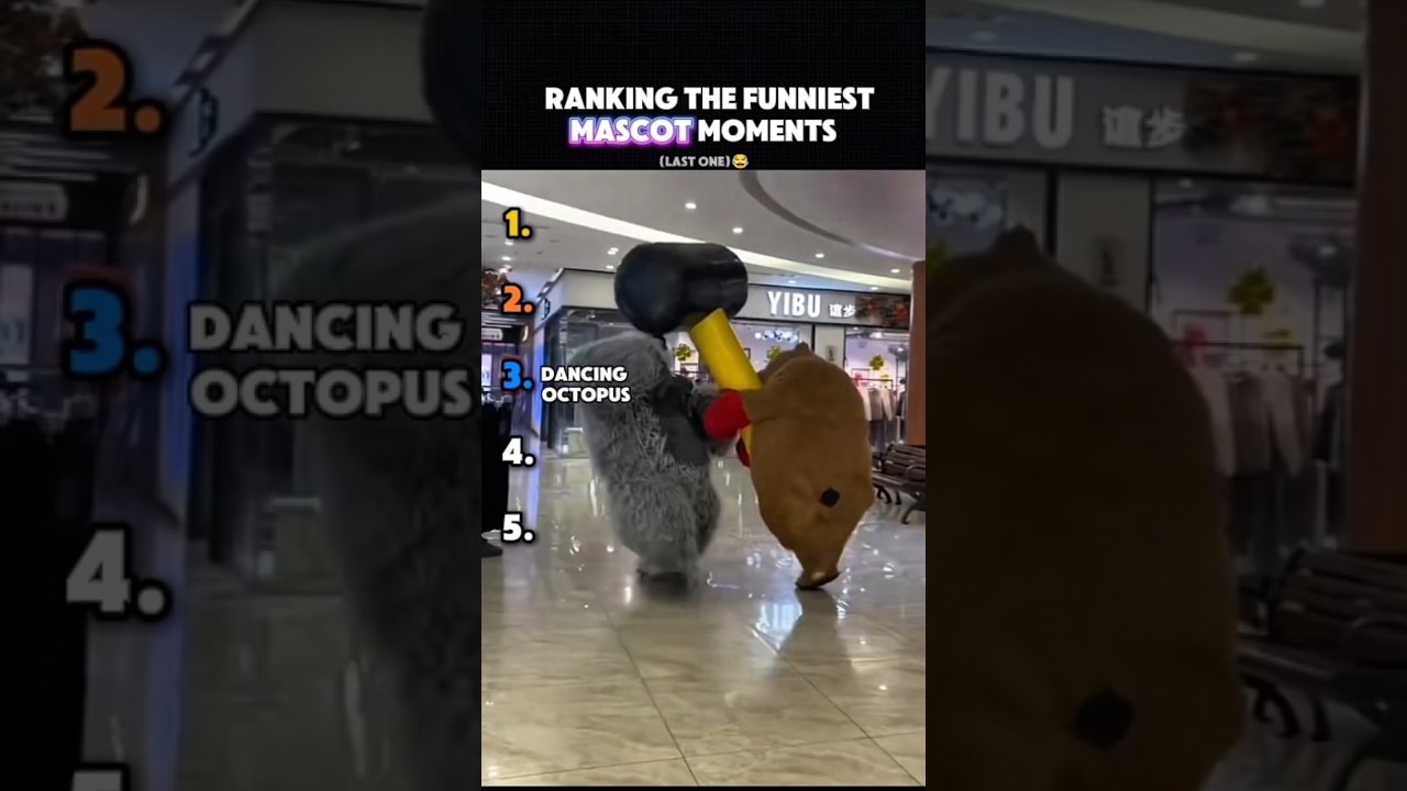 Funniest MASCOT Moments! #usa #tiktok #shorts
