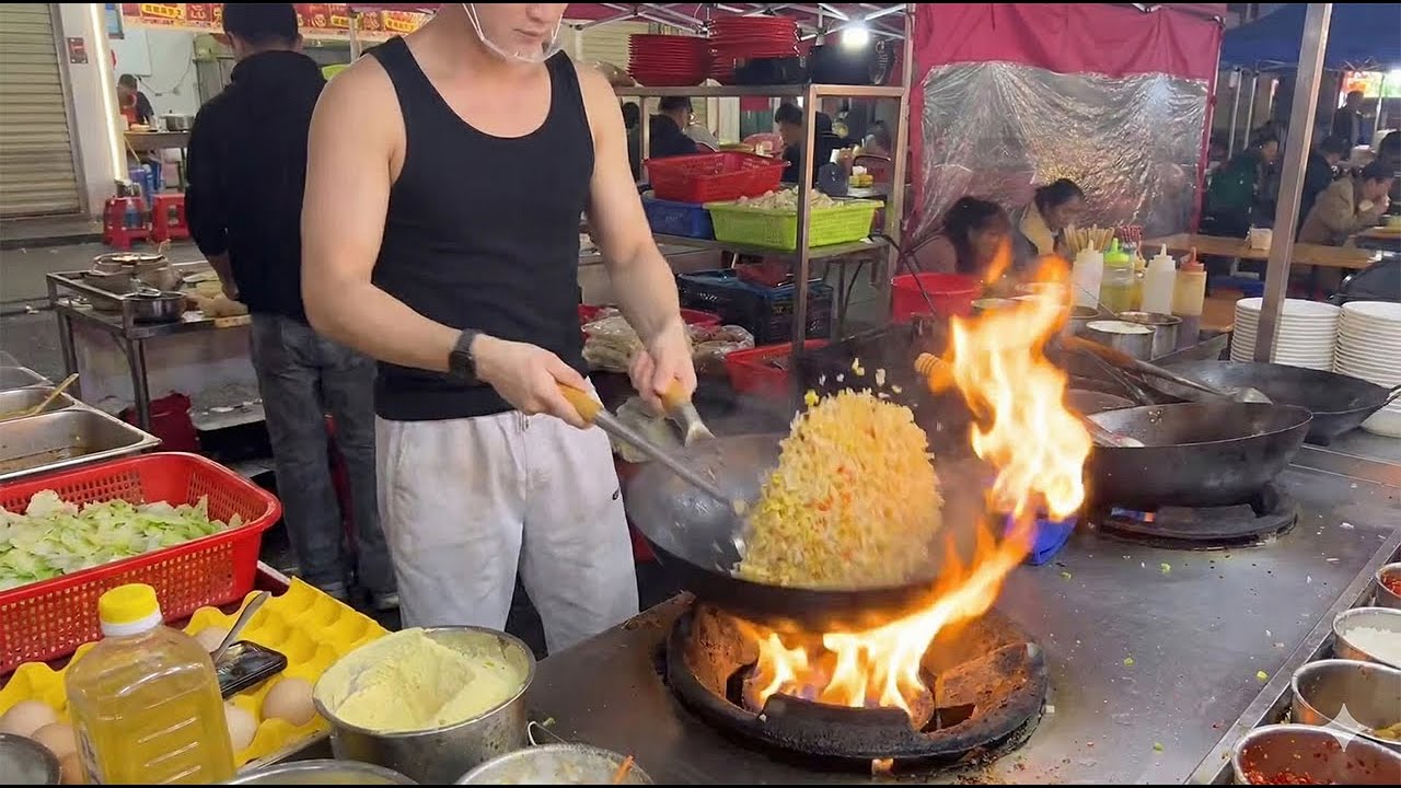 🔴 LIVE : Fried Rice (Xiao Jin) 中華料理 중국 길거리 음식! #chinesestreetfood #chinacuisine