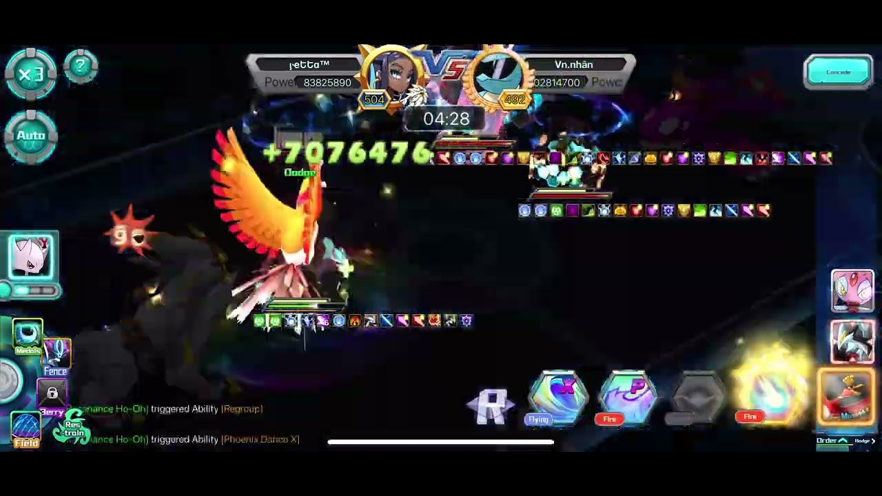 Pokeland Legends: Testing Reso Ho-oh Vs Reso BnW