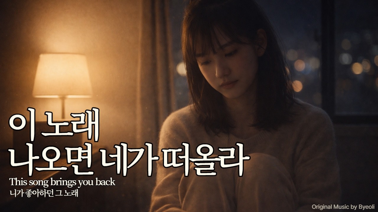 잔잔한 감성 발라드, 헤어진 연인을 떠올리게 하는 노래 | 니가 좋아하던 그 노래