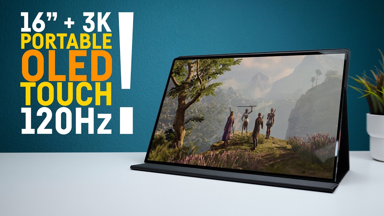 An ALMOST perfect portable Monitor - The UPERFECT UColor O2 Touch