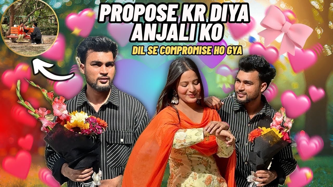 ANJALI KO KIYA MENE PURPOSE😍❤️ !!! DIL SE COMPROMISE KR LIYA HAIN AB 🥹😊