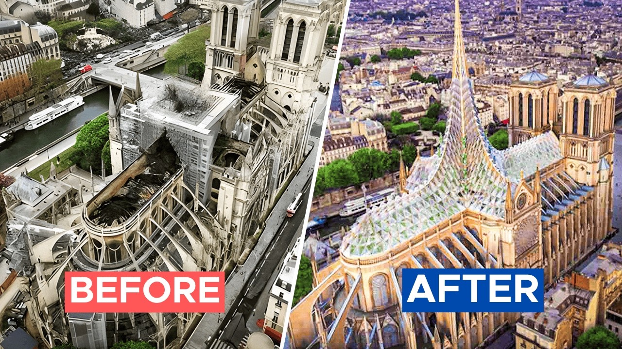 Гонка за миллиард долларов на восстановление Нотр-Дама в срок