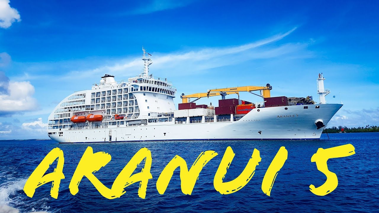 #ArAnui 5 Cruise Ship Tour Boarding - Sun Deck check in & #Polynesian #Haka Dance @ Tahiti 🌸 Pape&eacute;te