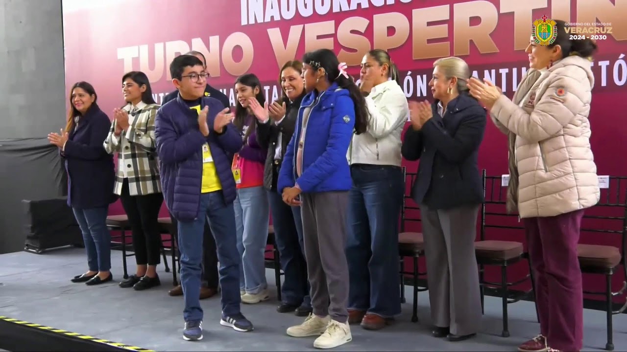 ▶️ Transmisión en vivo | Ceremonia de Inauguración Turno Vespertino CRIT Veracruz
