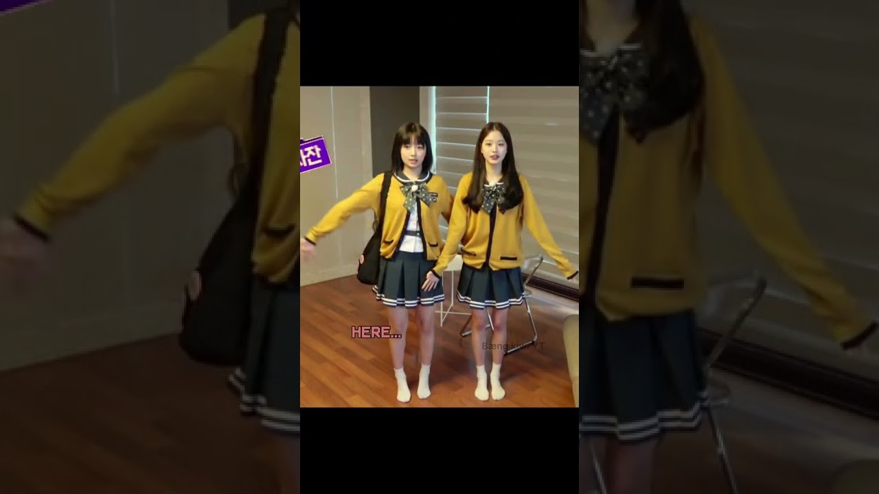 Wonyoung and Rei look odd here &hellip;