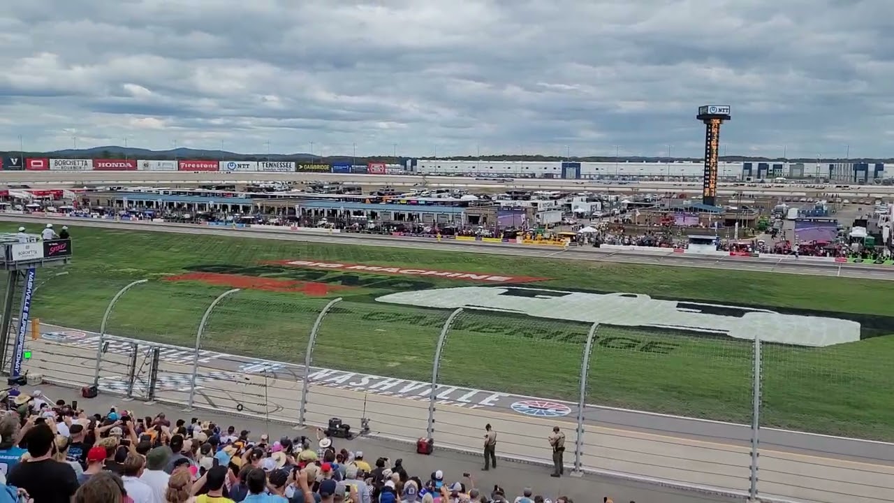 Nashville Superspeedway NTT Indycar start 2024