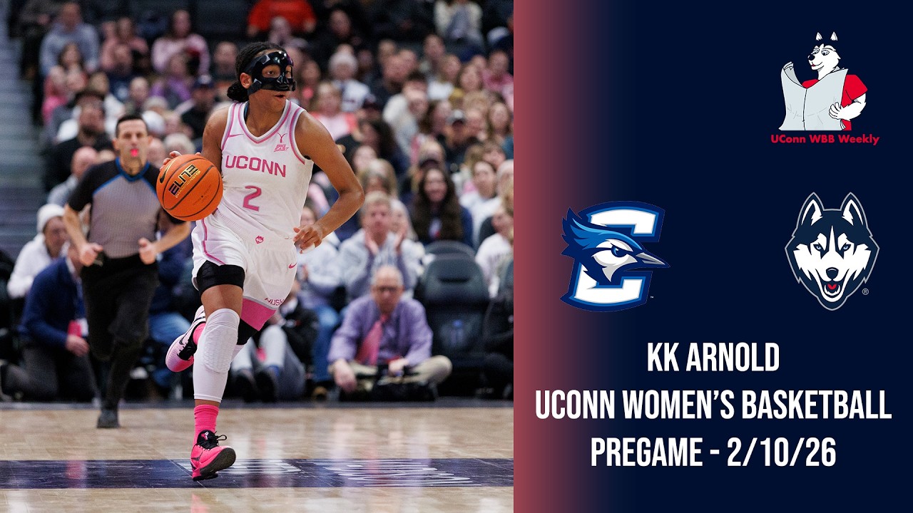 KK Arnold: UConn women’s basketball pregame availability (Creighton) - 2/10/26