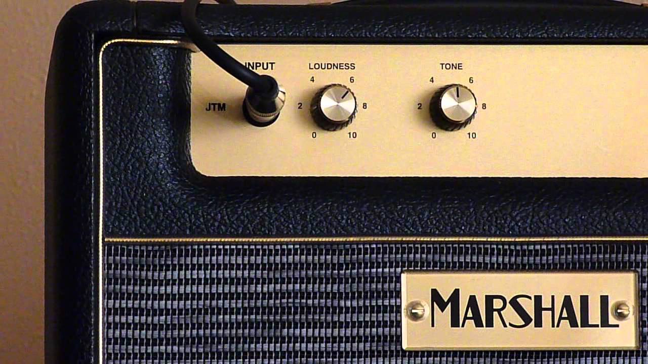 Marshall JTM1C Loudness Test (0.1W mode)