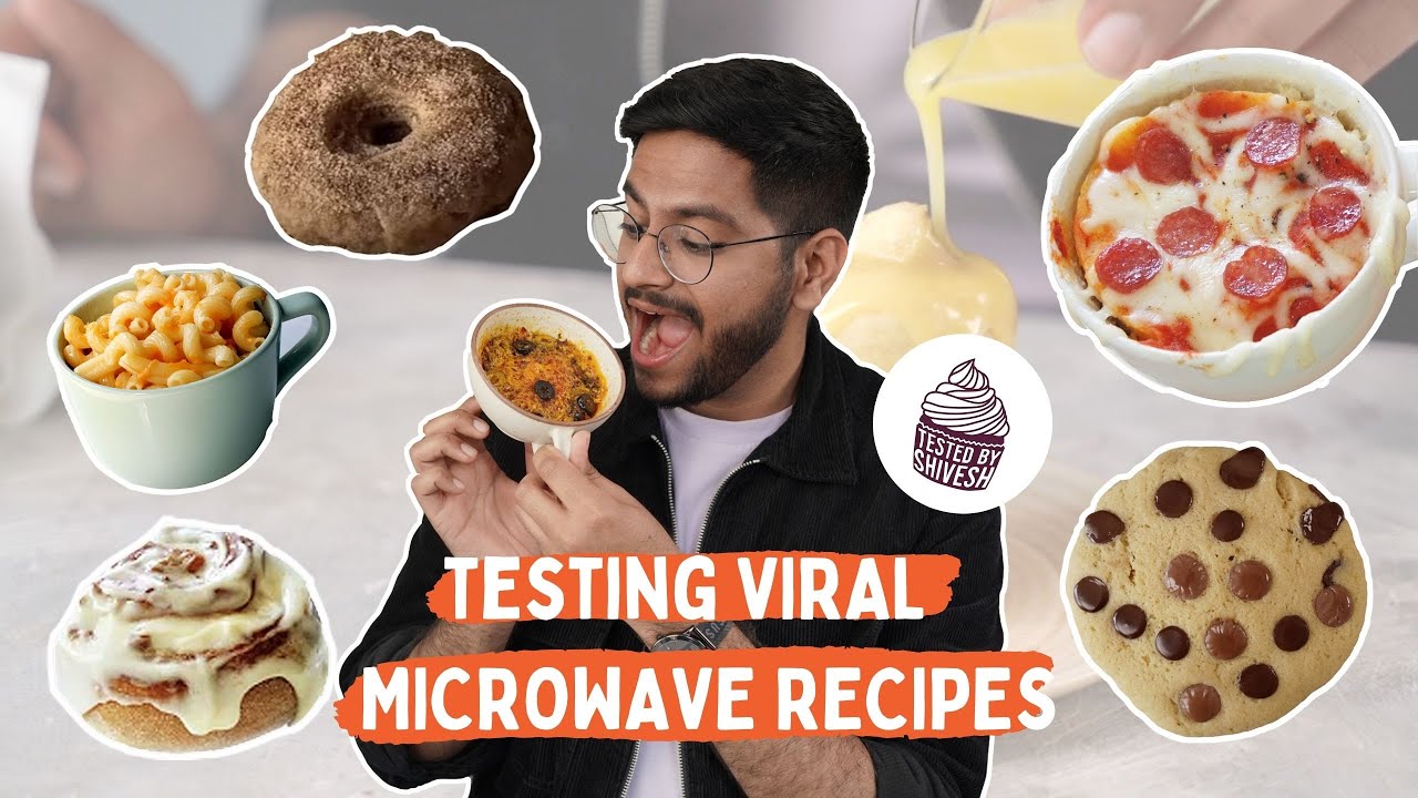 OMG😳😱 I Tested All VIRAL Microwave Recipes| Pizza, Cookie, Donut in just 60 seconds- UNBELIEVABLE