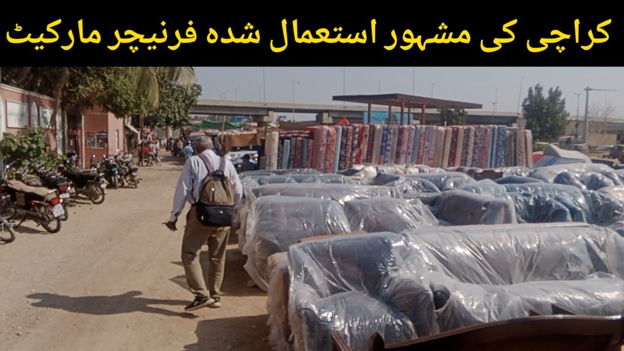 Biggest Used Furniture Market Ghareebabad Karachi All Kinds Of Used Furniture In Low Price