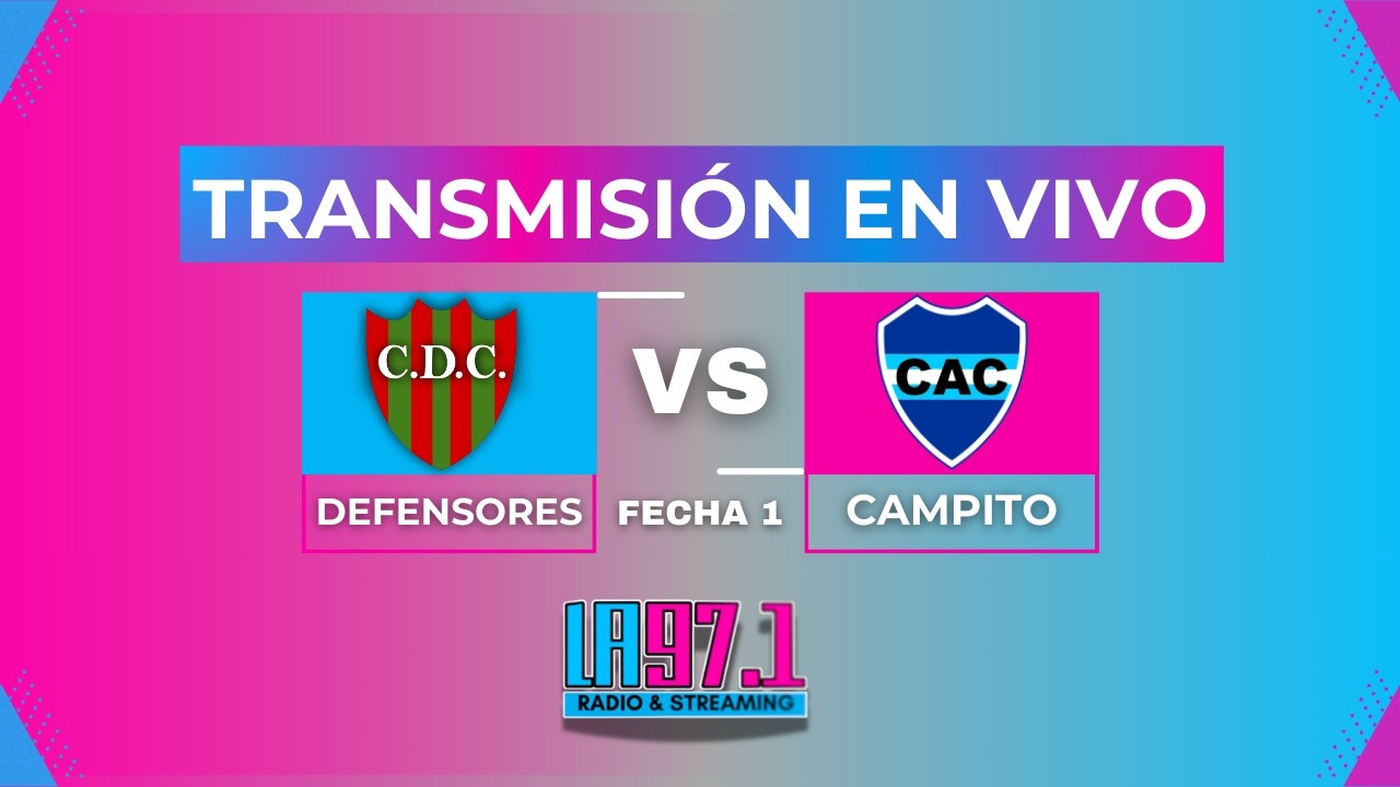 Defensores vs Campito. Liga Departamental - Torneo Apertura, Fecha 1.