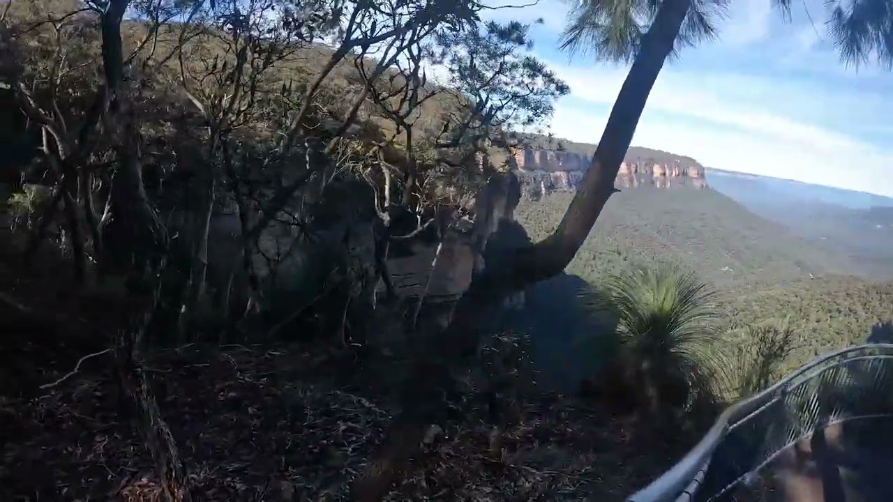 NSW Part 17  Evans Lookout Wentworth Falls Queen Victoria Lookout Sublime Point Cahills Lookout