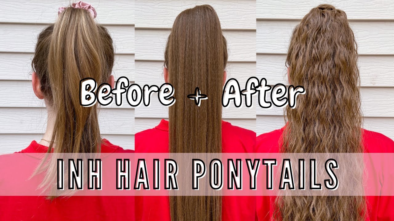 INH HAIR PONYTAILS REVIEW // Miya + Shayla insert name here hair ponytails!