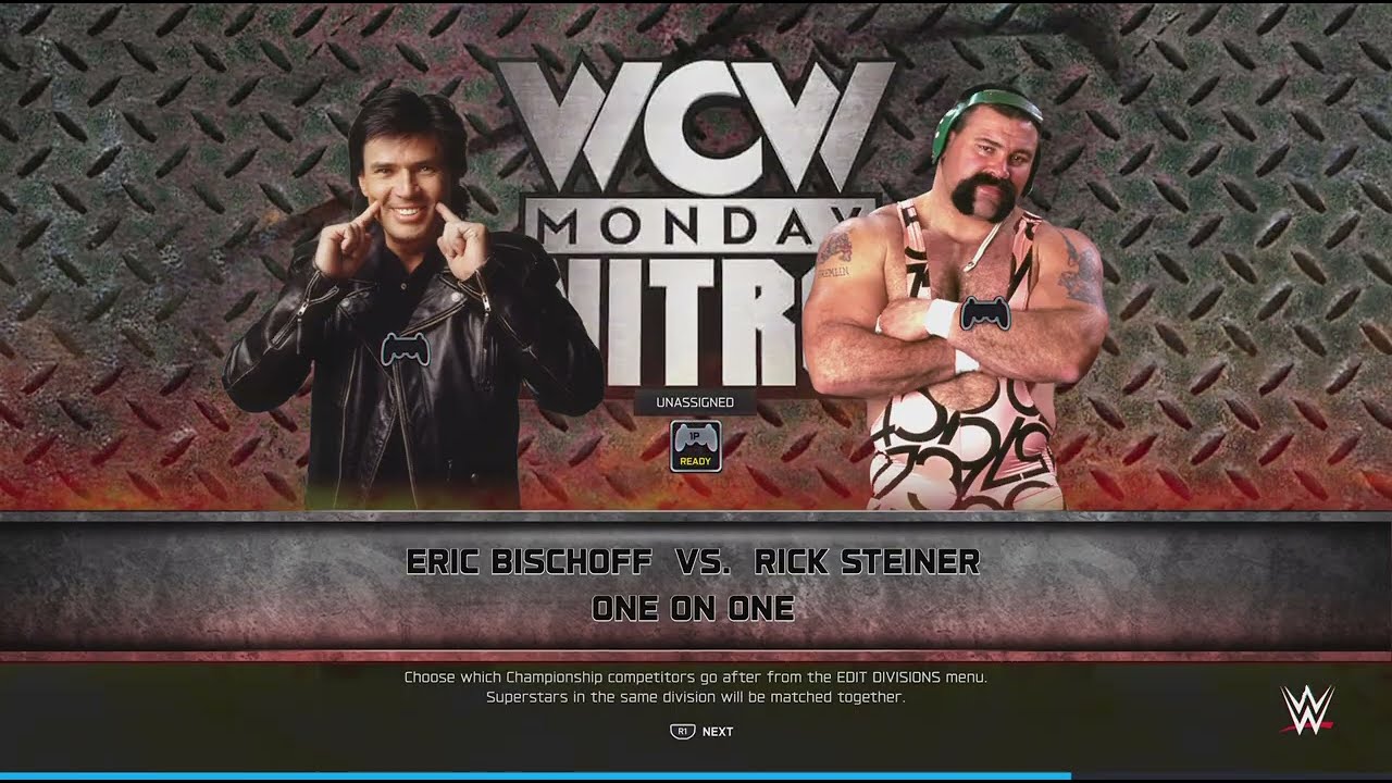 WWE 2K25 WCW Universe Mode
