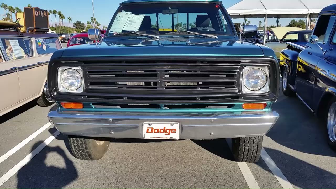 1973 Dodge Ram 100 Power Wagon 4x4 67,406 Miles SOLD $17,000 Auction 318 V8 4 Speed 73 Mopar Pickup