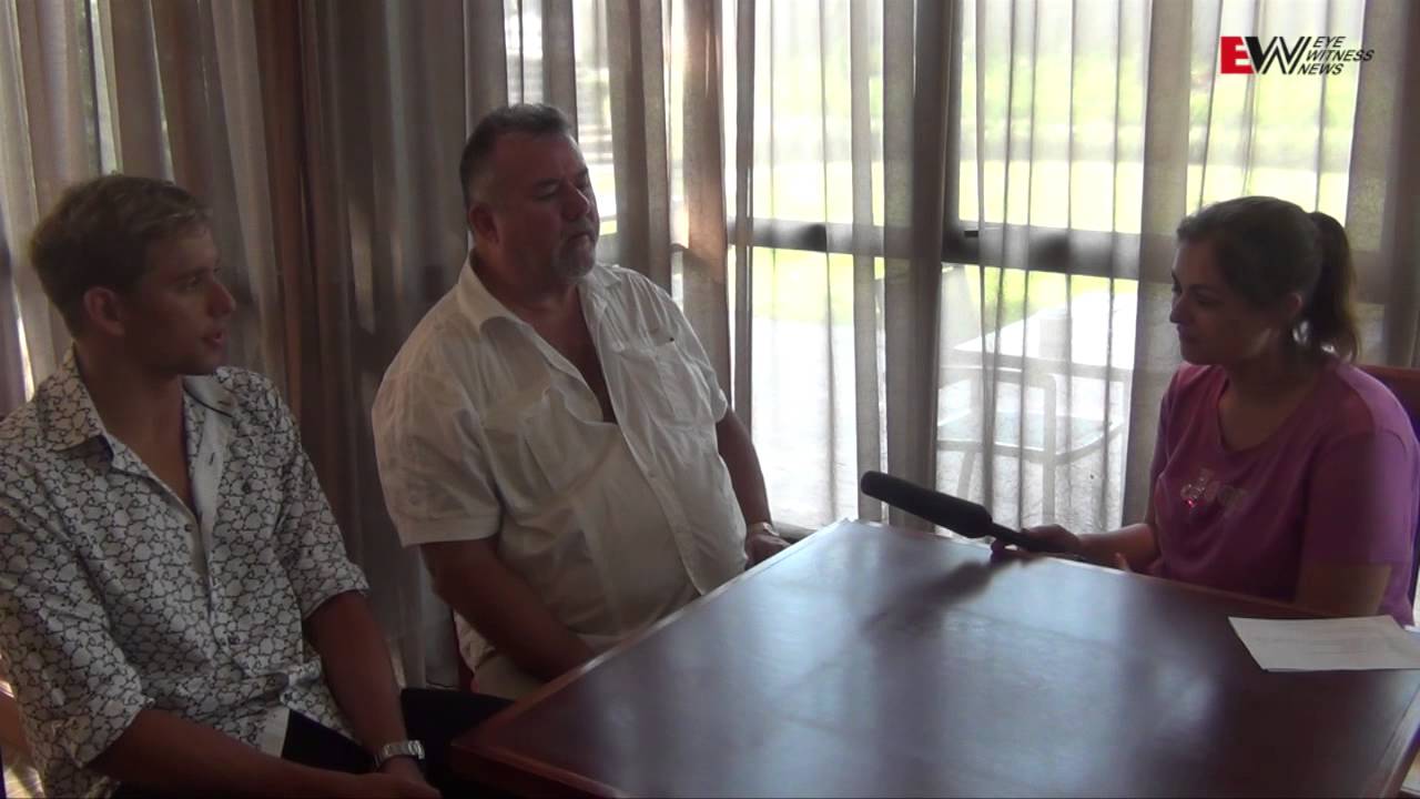 Close up with Chad and Bert le Clos