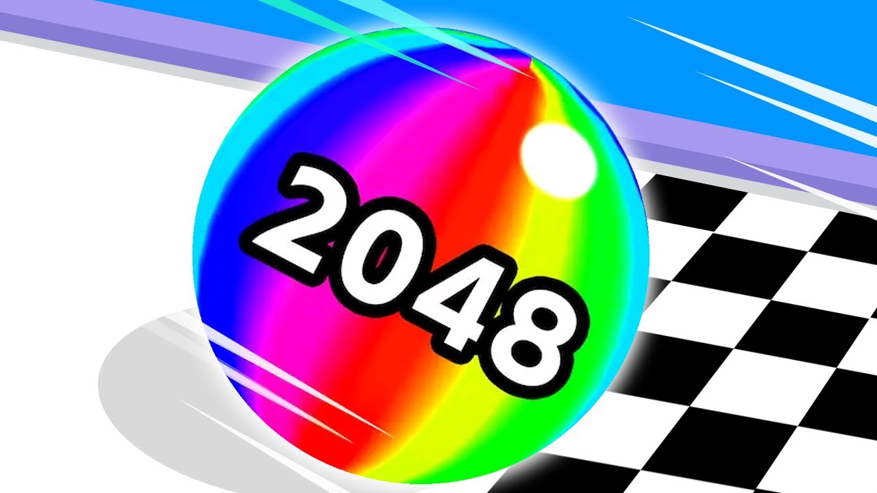 [모바일게임] 가장 큰 숫자공을 만들어요! Ball Run 2048 Infinity mode
