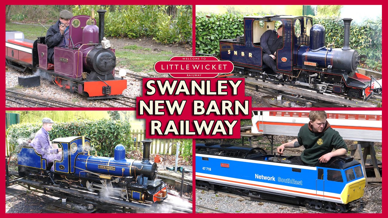 Swanley New Barn Railway | Incredible Miniature Railway! 🚂