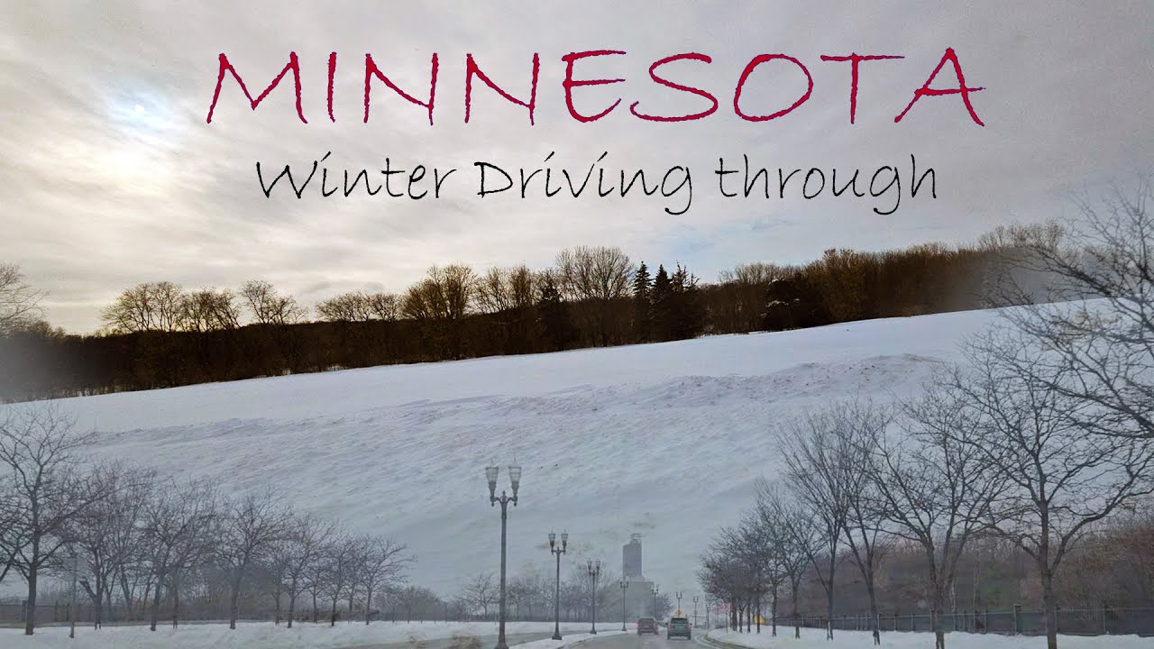 Winter driving around - Minnesota