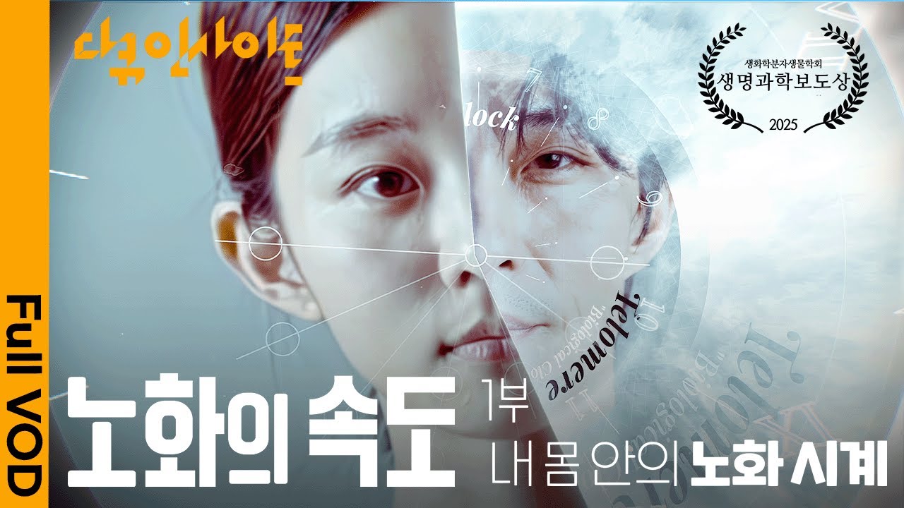 현대 과학이 밝혀낸 ‘노화 속도를 늦추는 법’ ㅣ KBS 다큐 인사이트 - 노화의 속도 1부 내 몸 안의 노화 시계 25.04.17 방송