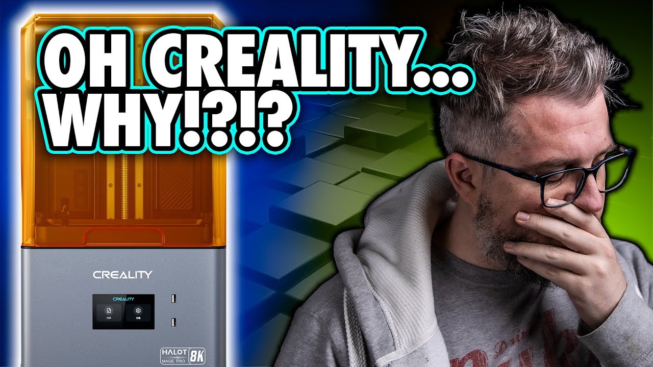 Обзор Creality Halot Mage PRO — ИСПРАВИТЬ НЕЛЬЗЯ!