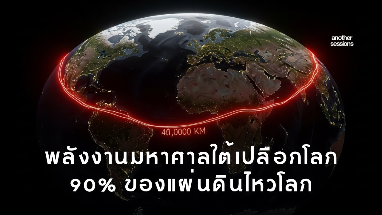 90% ของหายนะโลก! ดำดิ่งสู่ 'วงแหวนแห่งไฟ' พลังที่ซ่อนอยู่ใต้โลกที่ทุกคนต้องรู้