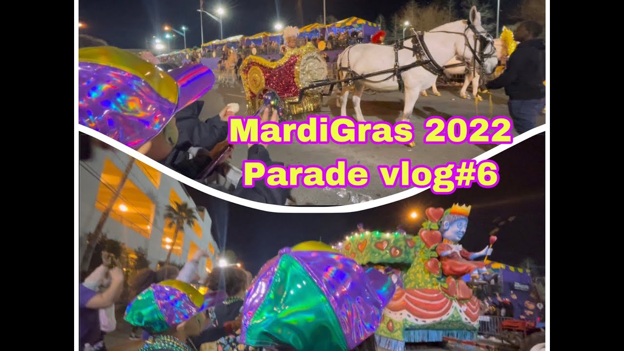 MardiGras Parade vlog#6/#mardigras2022 /THE RASCONS