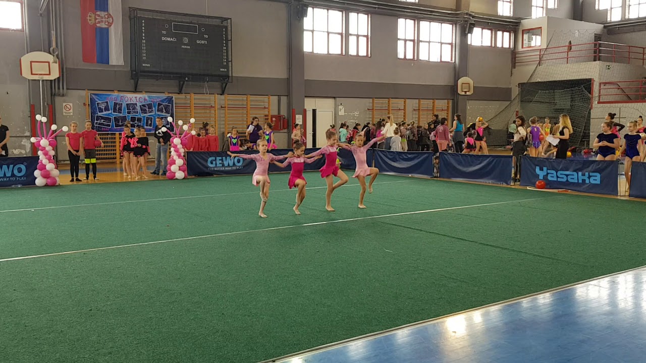 GK Gimnastix Niš - mladje pionirke B program - Fokica kup 2019