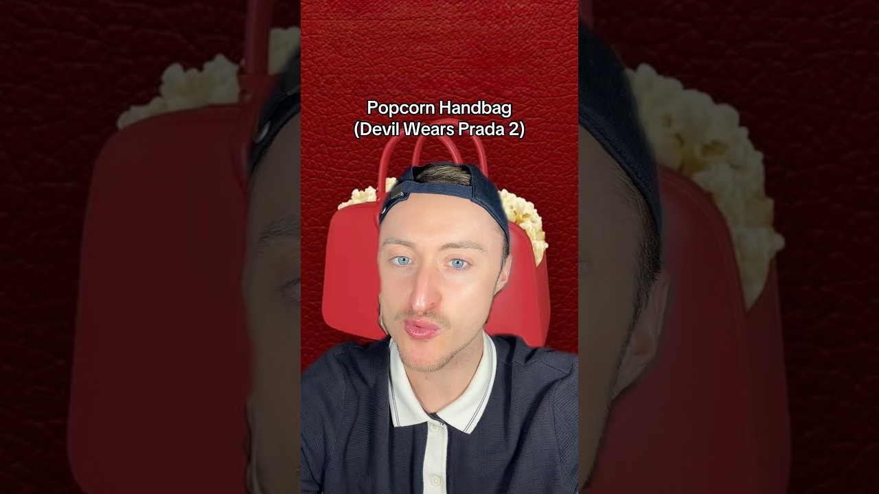 Handbag Popcorn Bucket?! Devil Wears Prada 2 new bucket #movienews #annehathway #cinema #popculture