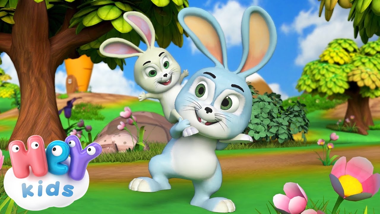 Fugi Iepuraș 🐰 Colaj c&acirc;ntece pentru copii | HeyKids