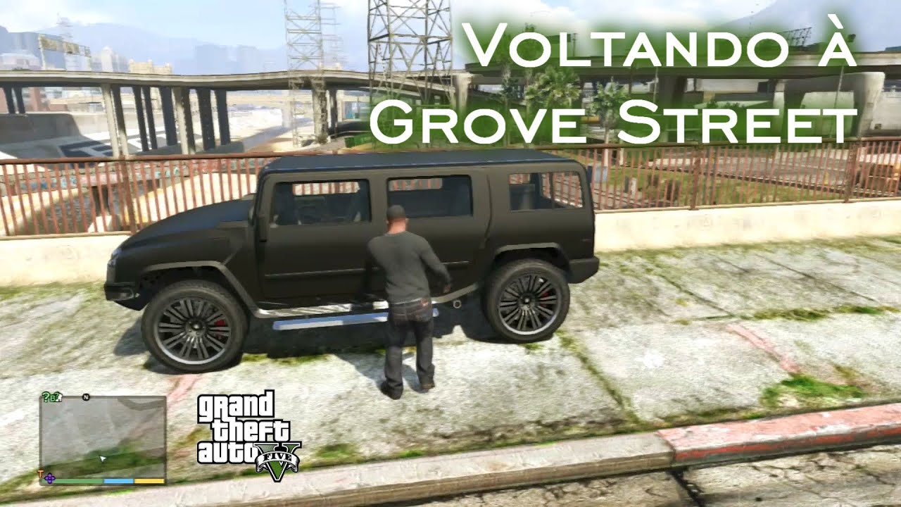 Voltando à Grove Street / Casa do C.J. | GTA V [PT-BR]