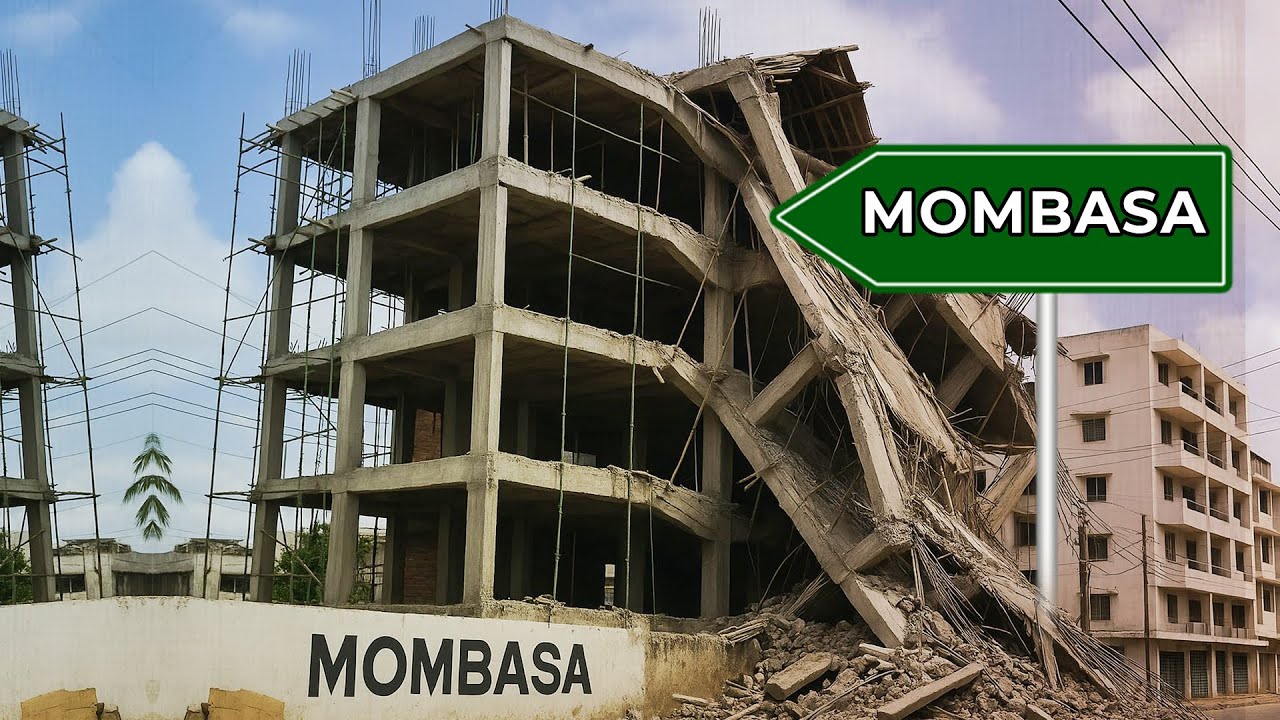 Sinking 11-storey building in Mombasa brought down using explosives