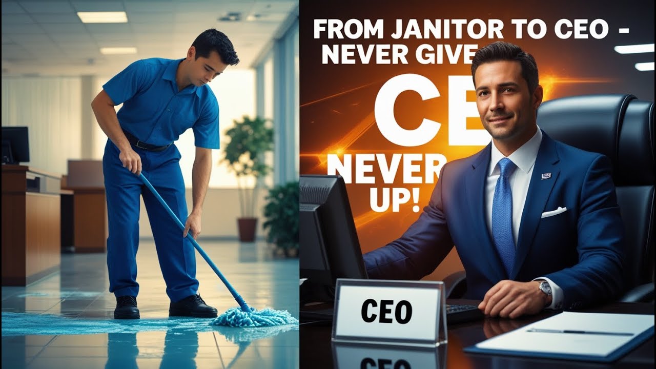 From Janitor to CEO &ndash; The Most Inspiring Success Story Ever #motivation #billionairemindset