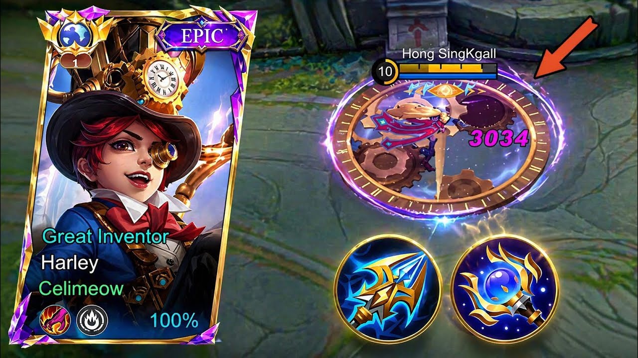 HARLEY MAGIC DAMAGE INSANE 😱 ONE SHOT ENEMY FULL HP &ndash; BEST BUILD 2026 🔥