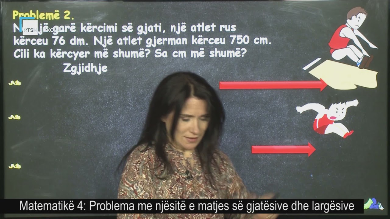 Matematikë 4 - Problema me njësitë e matjes së gjatësive dhe largësive