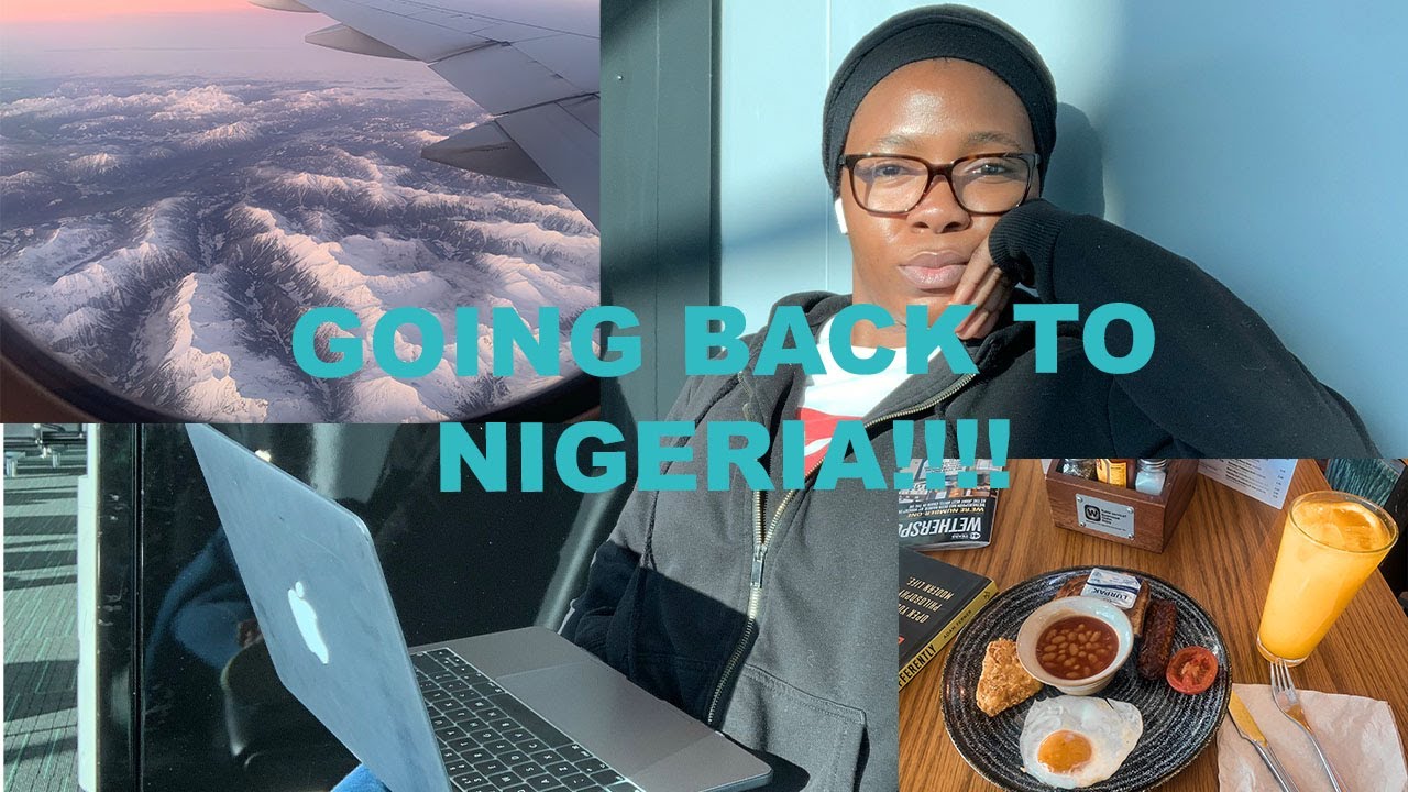 TRAVEL VLOG #2: GOING BACK TO NIGERIA, TRAVELLING FROM LONDON TO LAGOS, DUBAI LAYOVER |AMINA DANJUMA