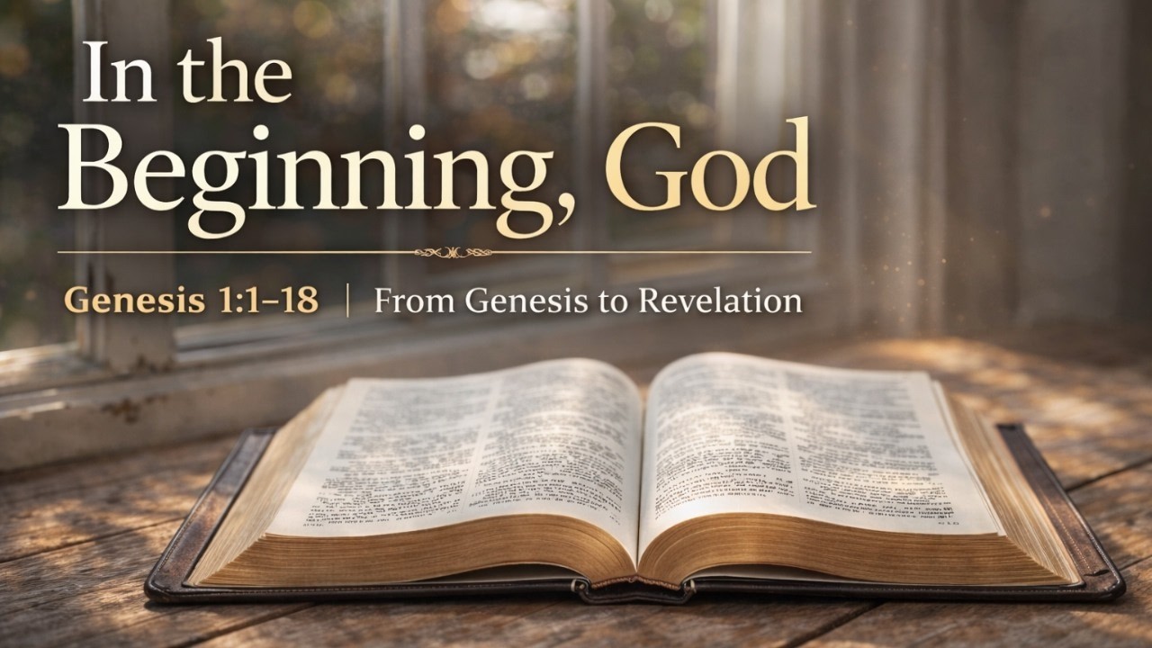 In the Beginning, God | Genesis 1:1–18 | From Genesis to Revelation