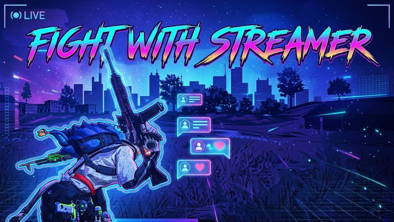FIGHT WITH STREAMER❤️🤗