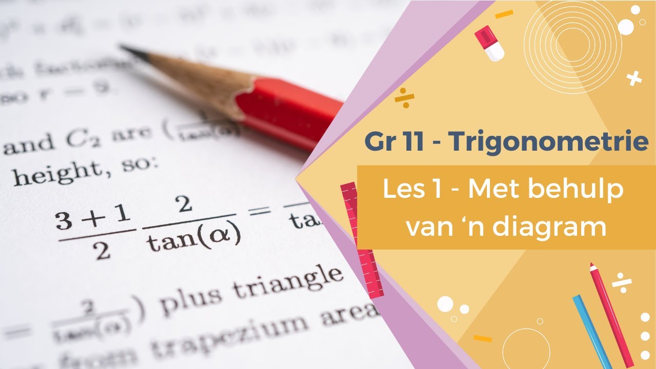 Gr11 Trigonometrie - Les 1 Met behulp van ‘n diagram