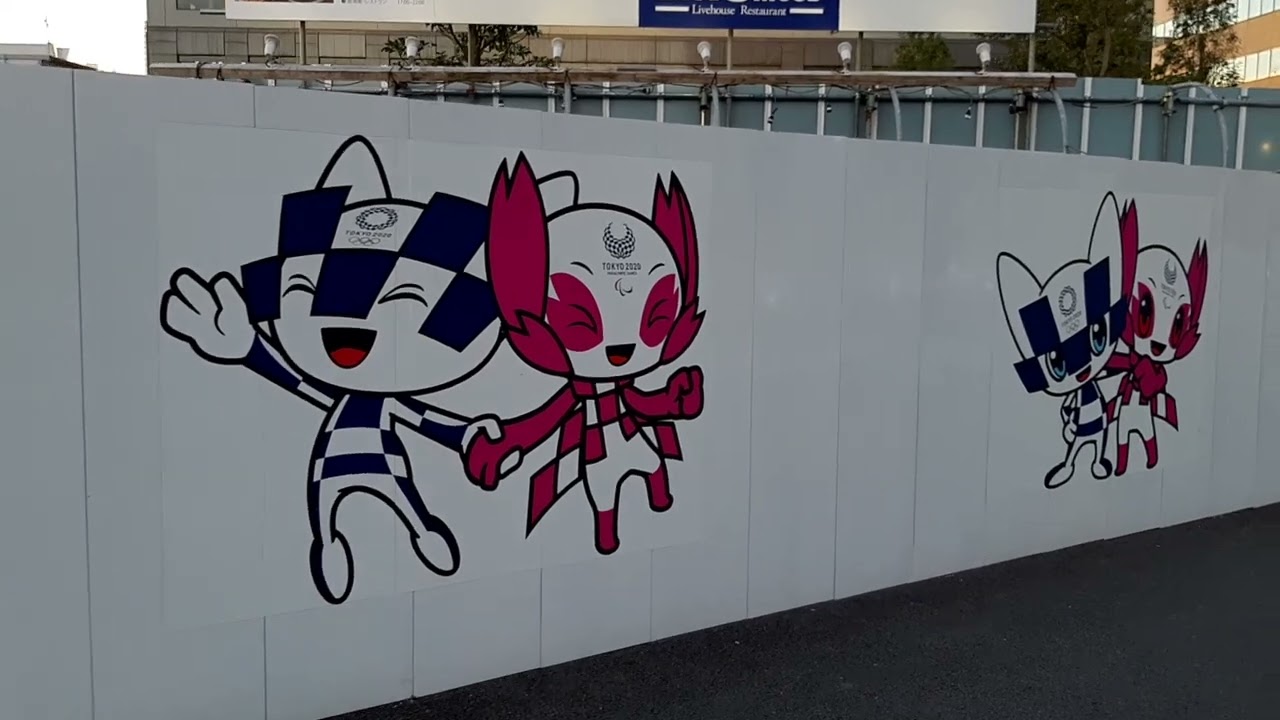 【築地で発見】ふたりは一緒！ミライトワ＆ソメイティ Miraitowa & Someity are together