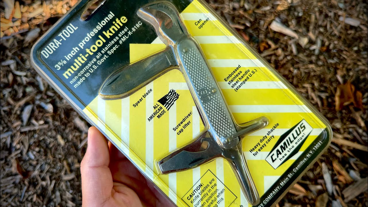 New Camillus GI camp knife 🇺🇸