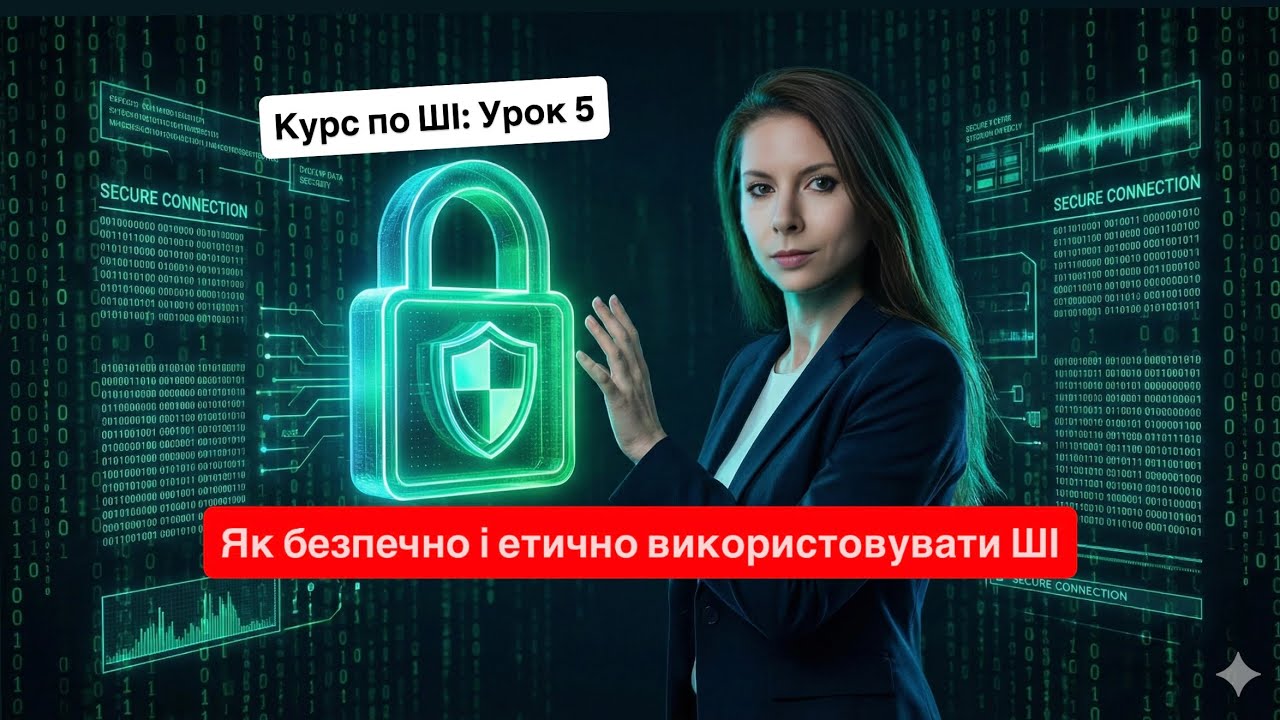 🎥 Урок по ШІ 5 —  Безпека і етика роботи з AI