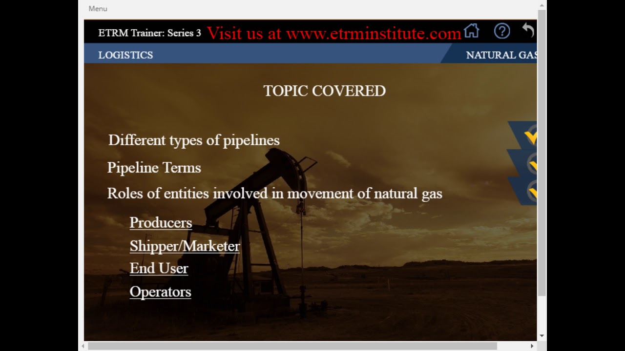 Natural Gas Logistics