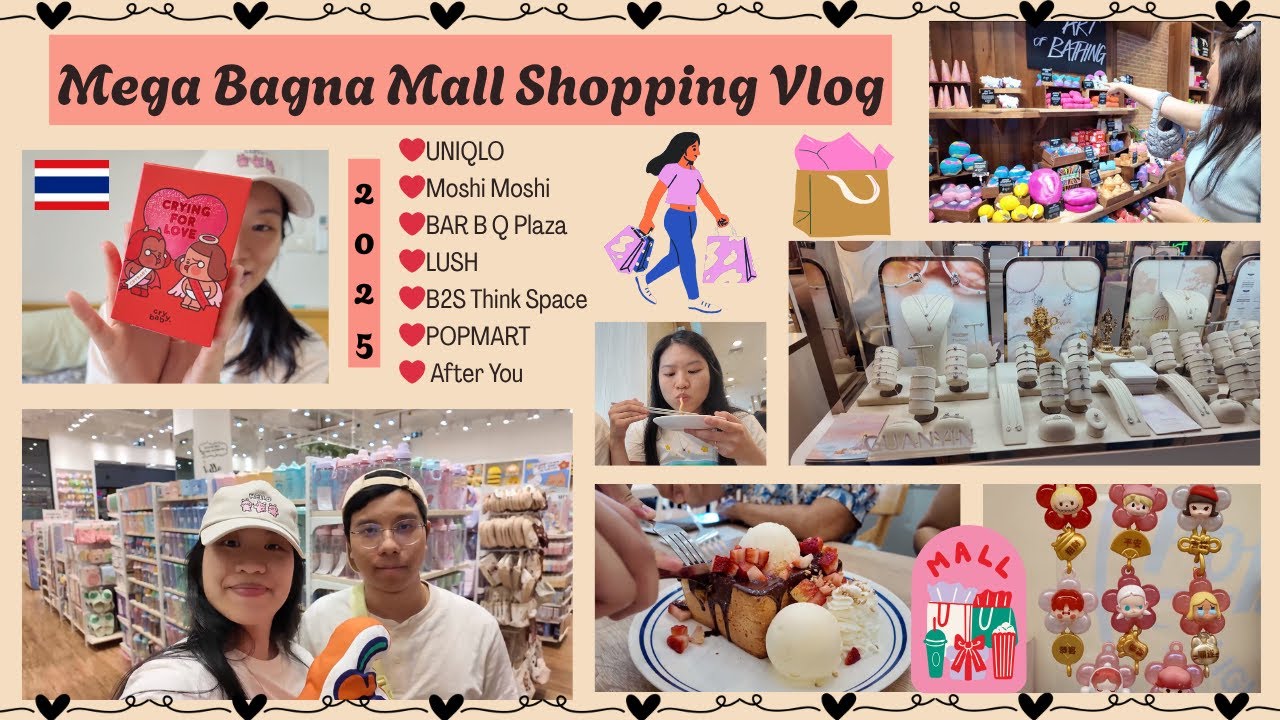 Thailand (🇹🇭) Vlog 13: MEGA Bangna Mall & Haul | BANGKOK | Shop |🛍️|😮|