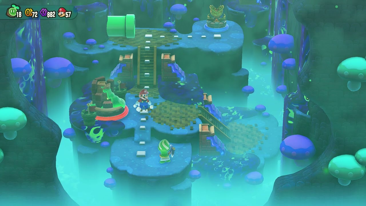 Super Mario Bros. Wonder, Área inexplorada 3: Ruínas tóxicas! SRM3NDES