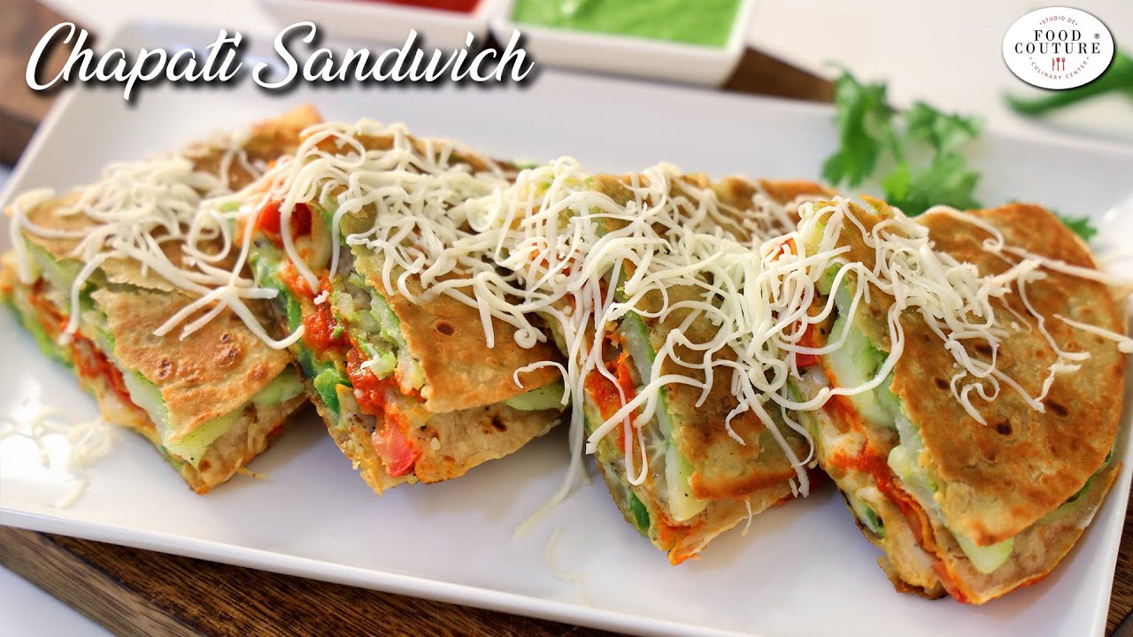Chapati Sandwich | Easy & Quick Recipe | Instant Snacks | Chetna Patel Recipes