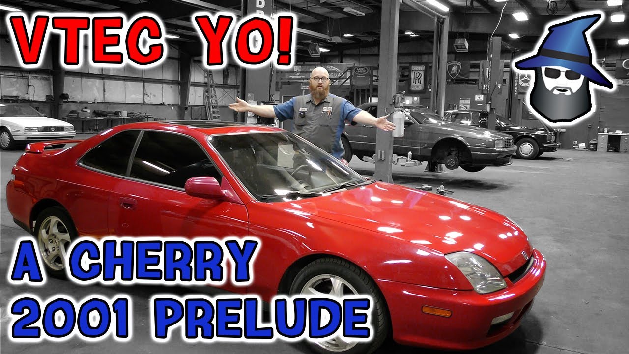 VTEC YO! The CAR WIZARD finally gets a Honda Sports Car ~ A 2001 Prelude!